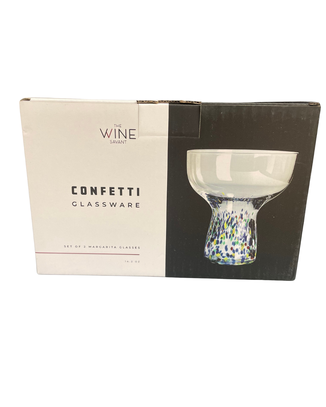 The Wine Savant Confetti Margarita Glassware