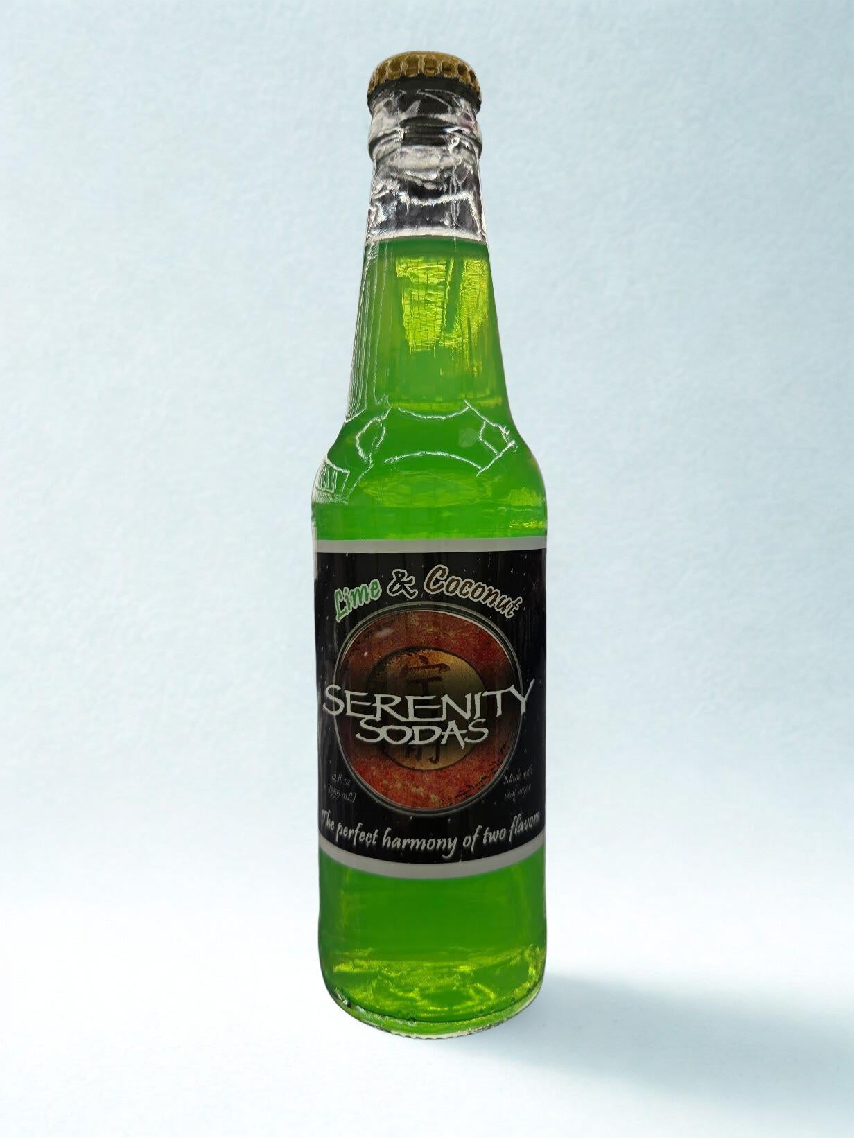 Serenity Sodas Lime & Coconut