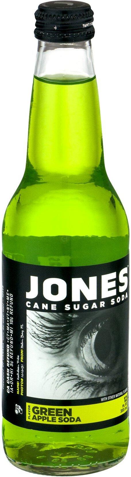 Jones Sugar Cane Green Apple Soda