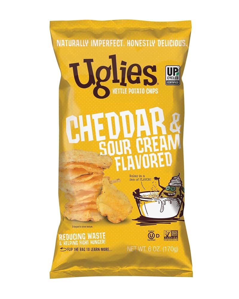 Uglies Kettle Chips Cheddar & Sour Cream
