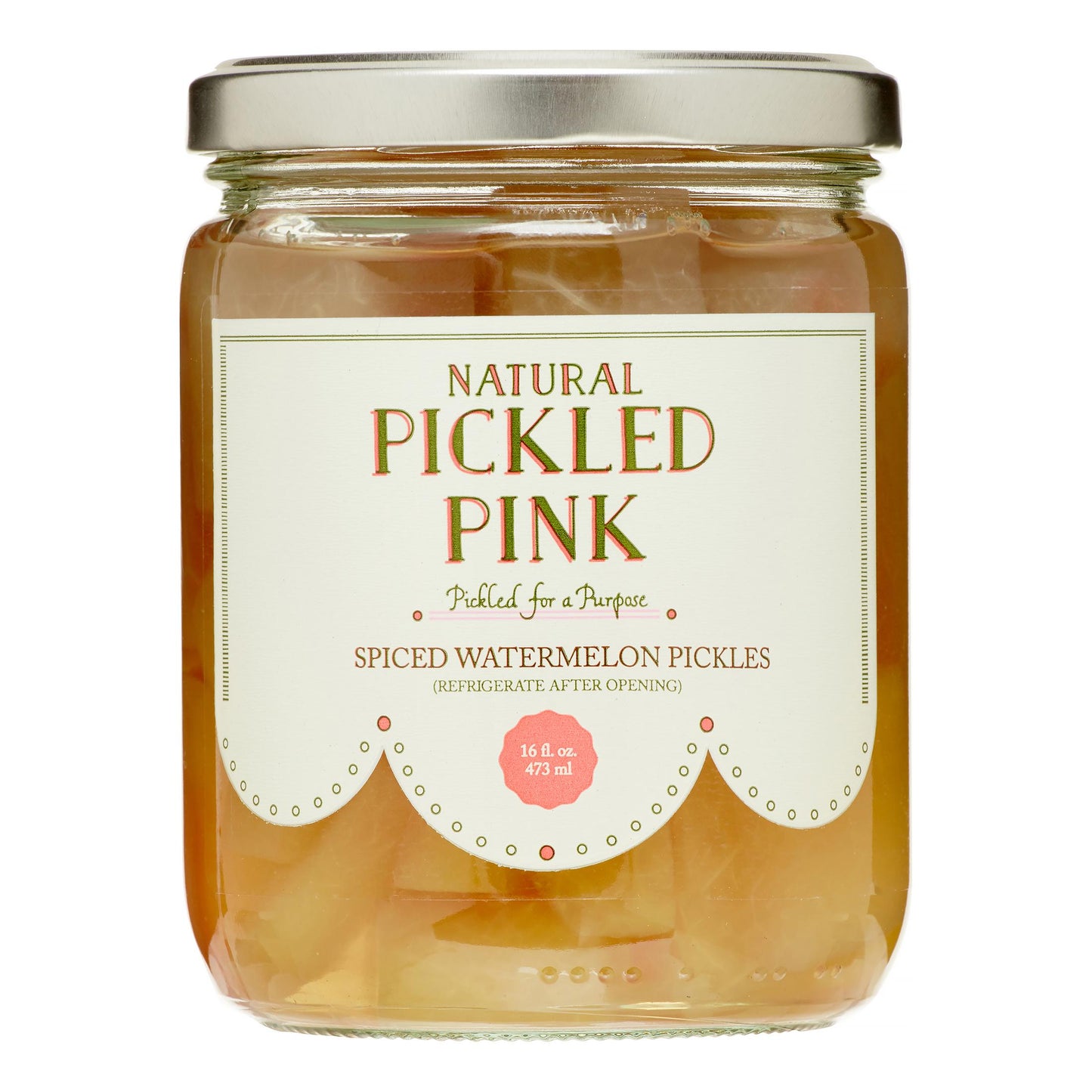 Pickled Pink Spiced Pickled Watermelon Ew
