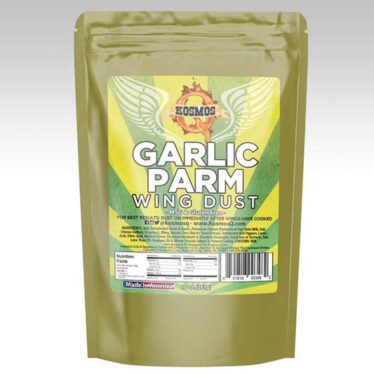 Kosmos Q Wing Dust Garlic Parm Wing Seasoning 5 Oz