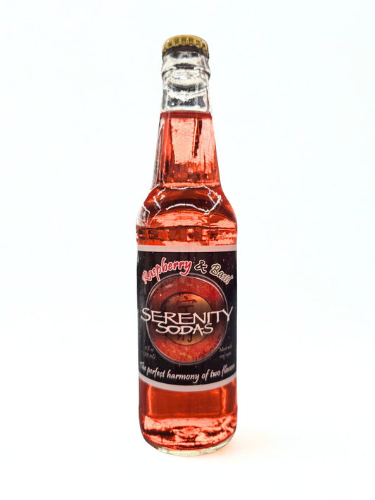 Serenity Sodas Raspberry & Basil