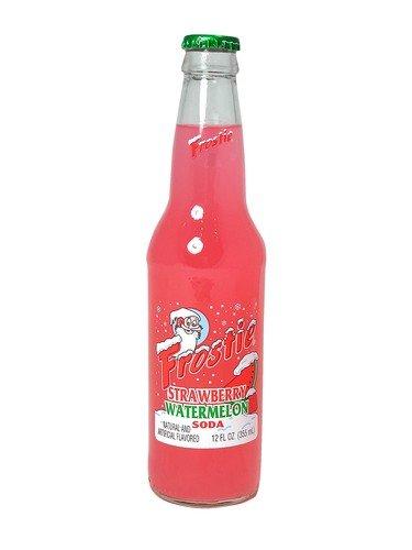Frosty Strawberry Watermelon Soda