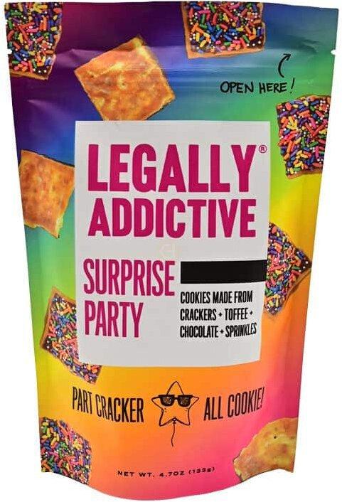 Legally Addictive Surprise Party Cookies
