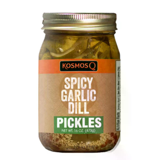 Kosmos Q Spicy Garlic Dill Pickles