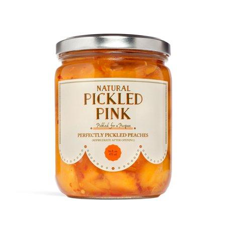 Pickled Pink Pickled Peaches