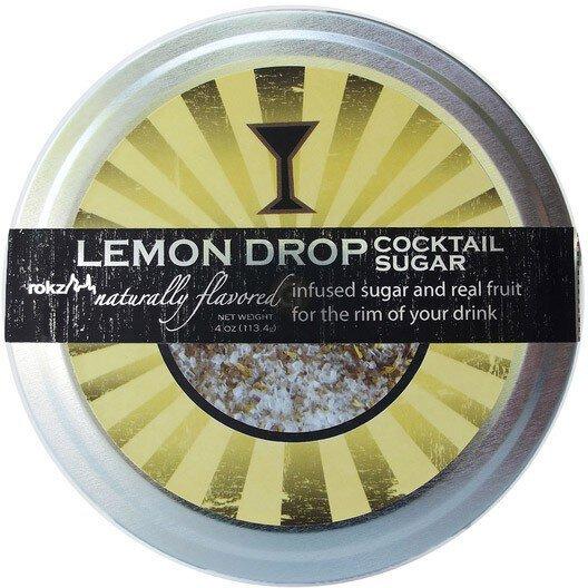 True Brand Lemon Drop Cocktail Rimming Sugar