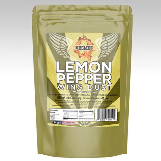 Kosmos Q Wing Dust Lemon Pepper Wing Seasoning 