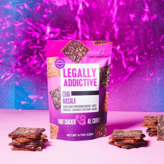 Legally Addictive Cracker Cookies Chai Masala