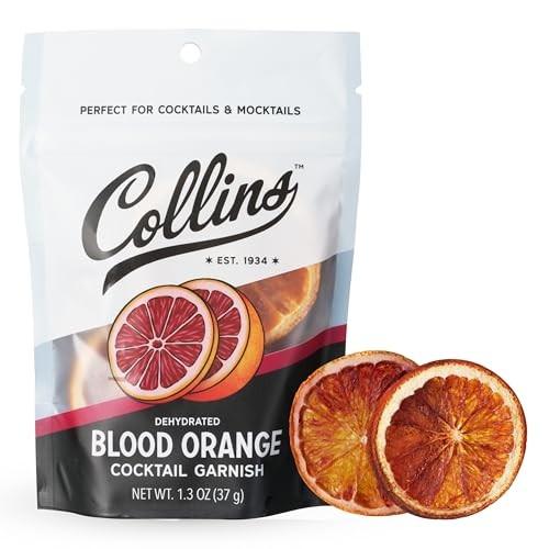 Collins Dehydrated Blood Orange Garnish