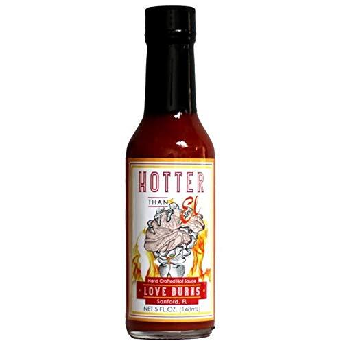 Hotter Than El Love Burns Hot Sauce 