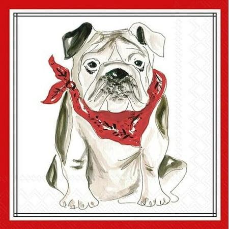 Cocktail Napkins - Hometown Pride - Red Bulldog