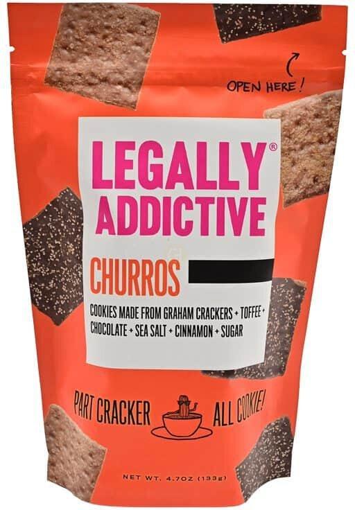 Legally Addictive Churros Cookies