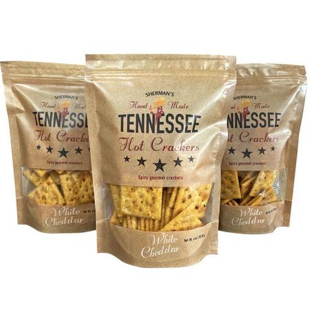 Shermans Hot Tennessee Crackers White Cheddar