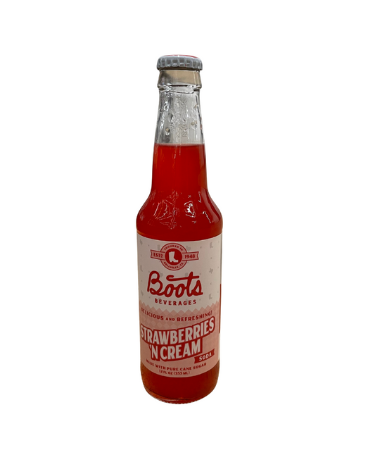 Boots Strawberries 'n Cream Soda