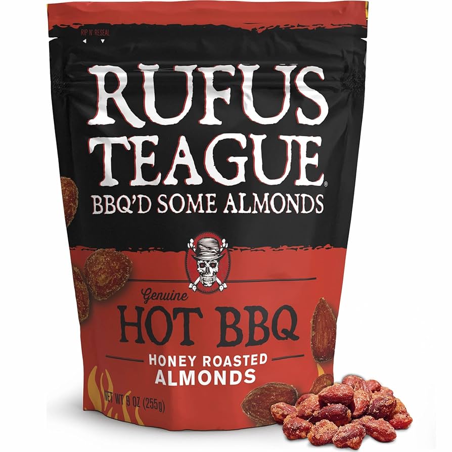 Rufus Teague Hot BBQ Honey Roast Almonds