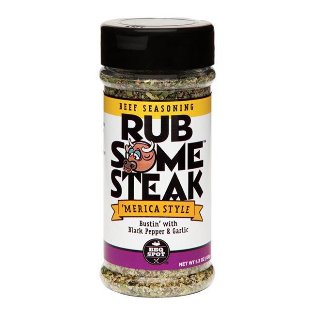 Rub Some Steak Black Pepper & Garlic Seasoning Rub
