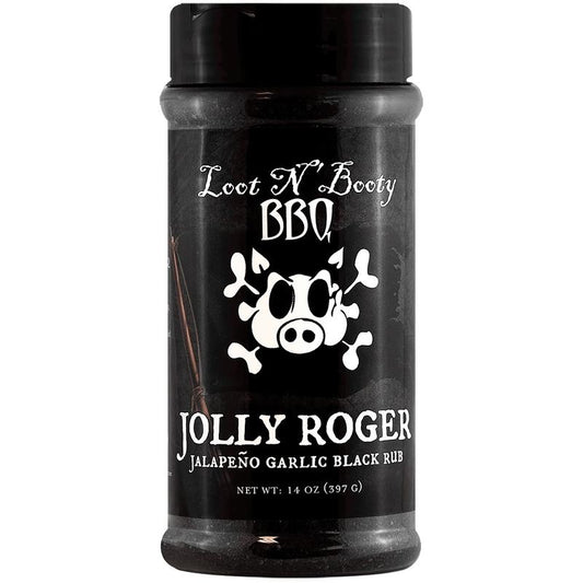 Loot N' Booty 14 Oz Jolly Roger Jalapeno Garlic Rub