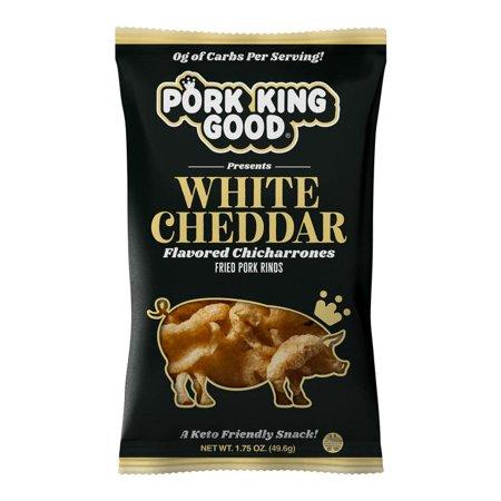 Pork King Good White Cheddar Pork Rinds