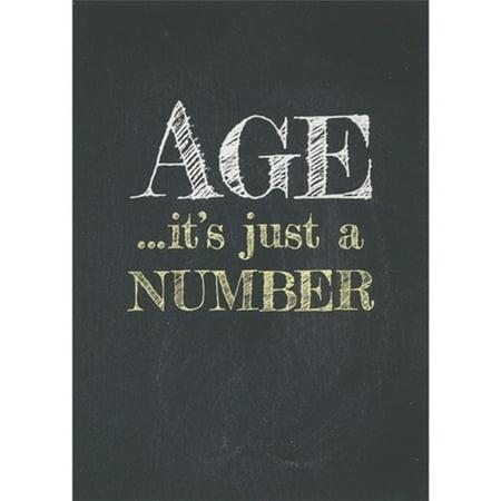 Age Is Just a Number Card by Avanti Press