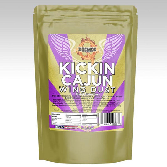 Kosmos Q Wing Dust Kickin' Cajun Wing Seasoning