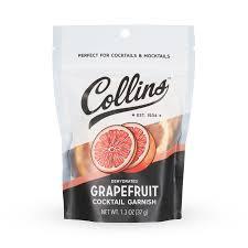 Collins Grapefruit Dehydrated Fruit Cocktail Garnish