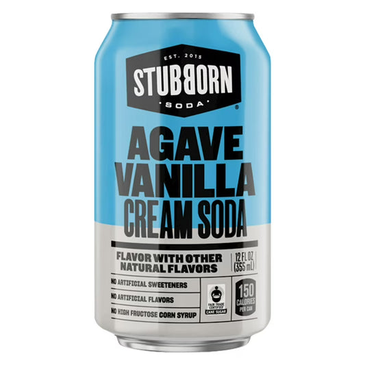 Stubborn Soda Agave Vanilla Cream Soda