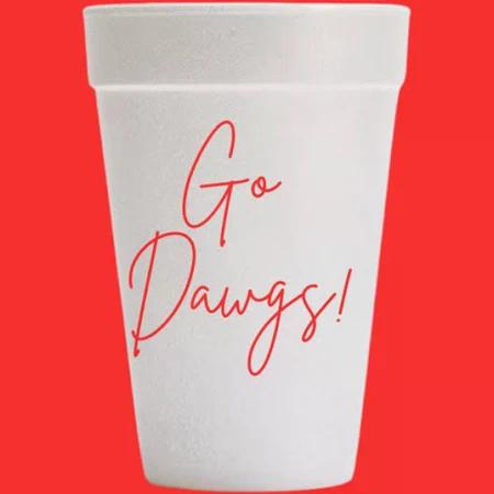 Go Dawgs Cup Red
