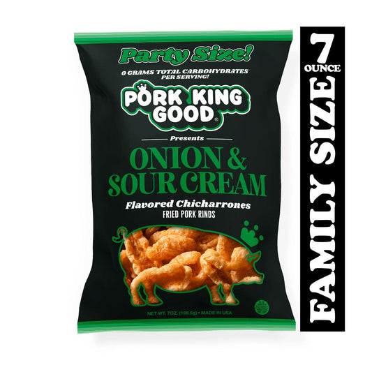 Pork King Good Onion & Sour Cream Family Size