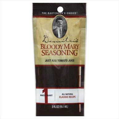 Demitri Bloody Mary Pouches Classic Recipe
