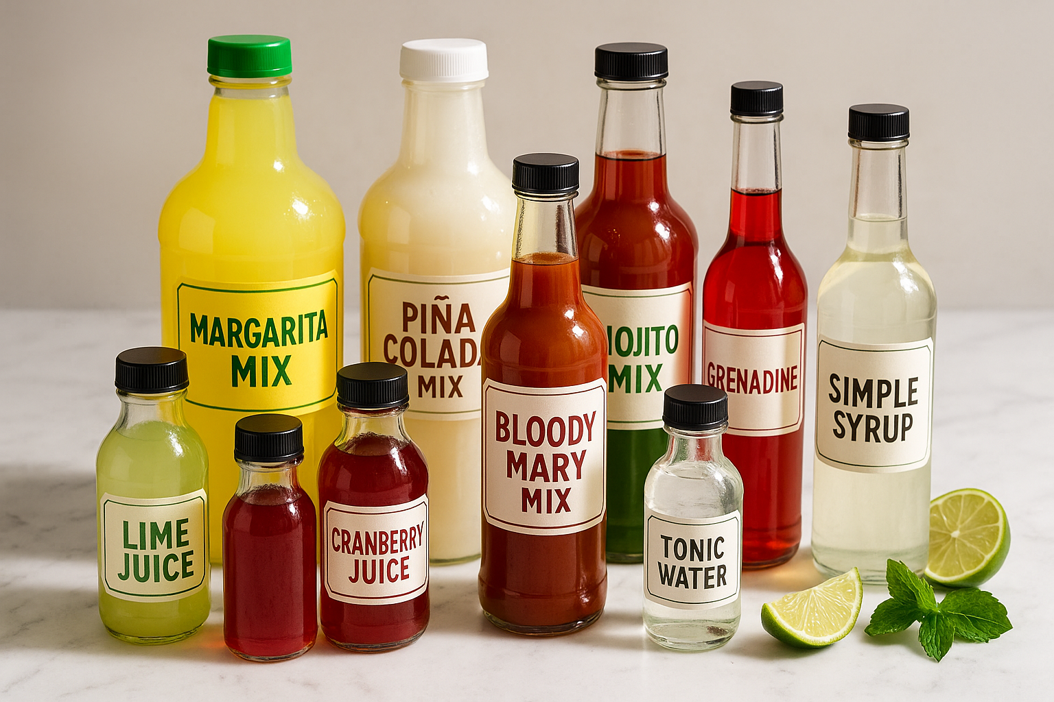 cocktail mixes