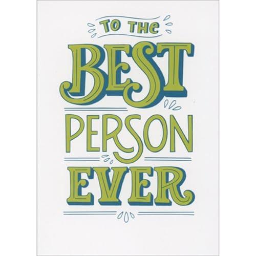 Best Person Ever Birthday Card by Avanti Press