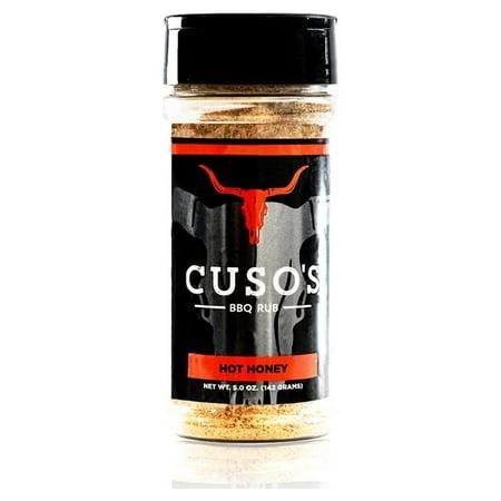 Cuso Cuts BBQ Rub - Hot Honey Seasoning Rub 