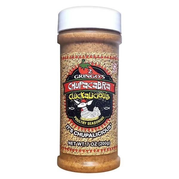 2 Gringos 7 Oz Cluckalicious Poultry Seasoning