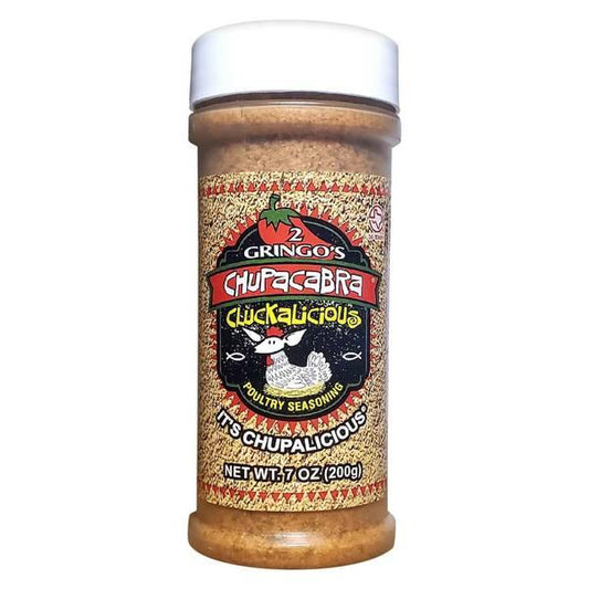 2 Gringos 7 Oz Cluckalicious Poultry Seasoning