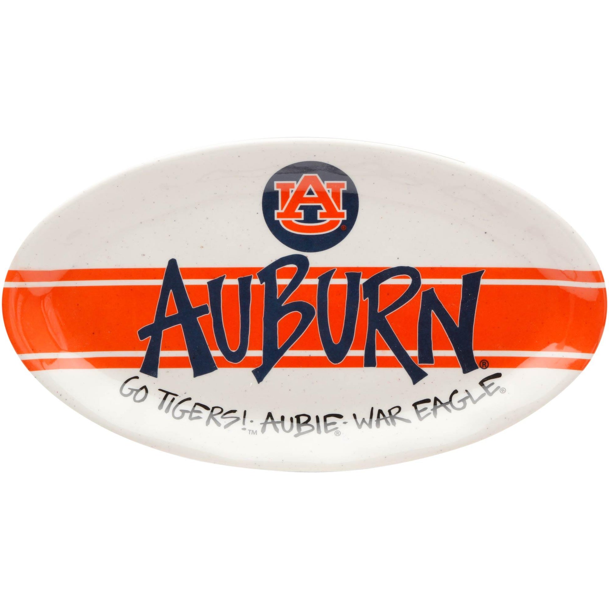 Auburn Tigers Oval Melamine Platter