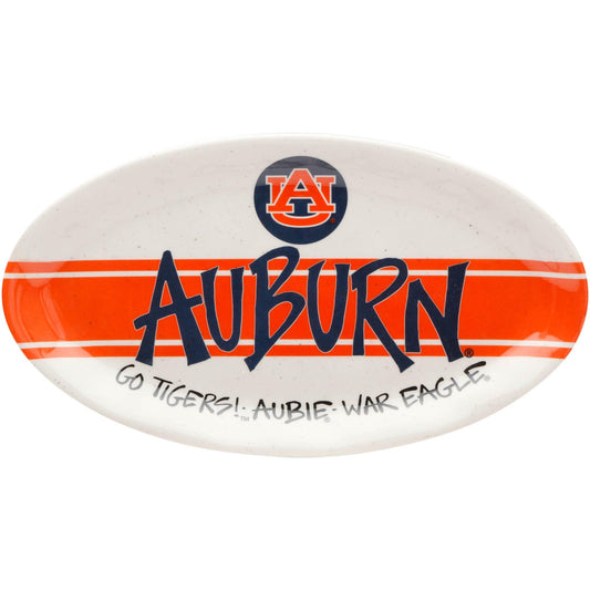Auburn Tigers Oval Melamine Platter
