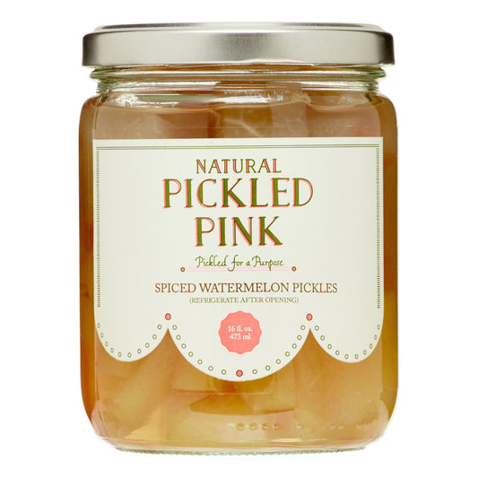 Pickled Pink Spiced Pickled Watermelon Ew