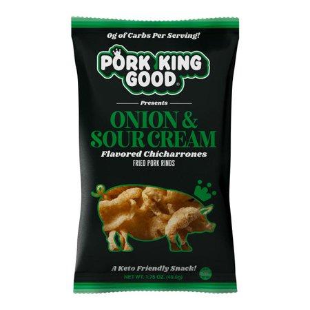 Pork King Good Onion & Sour Cream Pork Rinds
