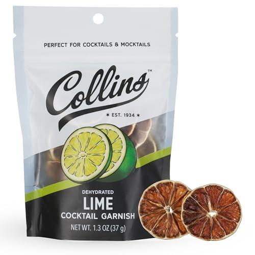 Collins Lime Dehydrated Fruit Cocktail Garnish